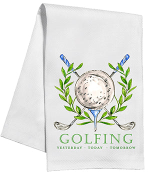 Rosanne Beck- golf tea towel