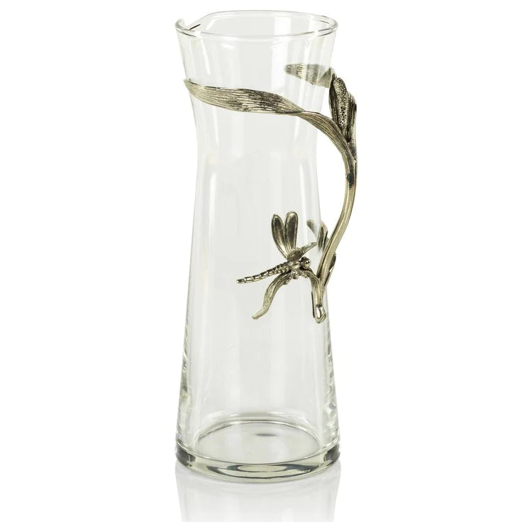 Zodax-pewter dragonfly pitcher