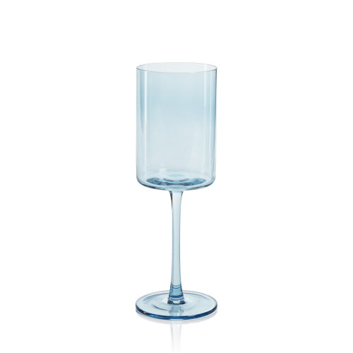 Zodax-Fruttuoso Wine Glass- Light Blue