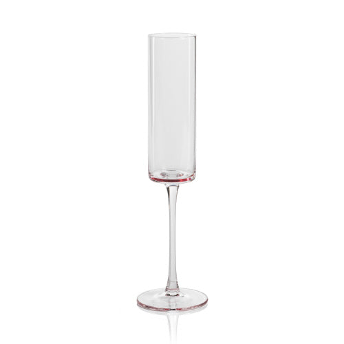 Zodax-Fruttuoso Champagne Flute- Light Pink