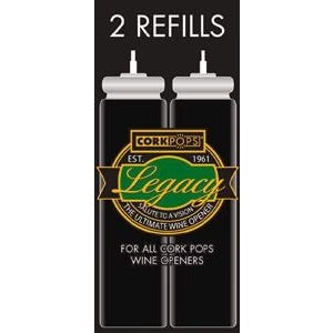 Legacy cork pop refills
