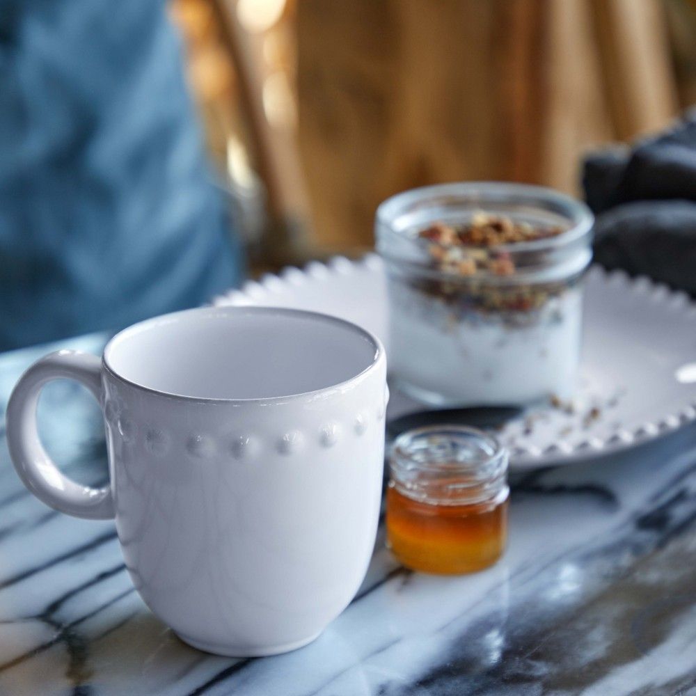Costa Nova-MUG 13 OZ. PEARL