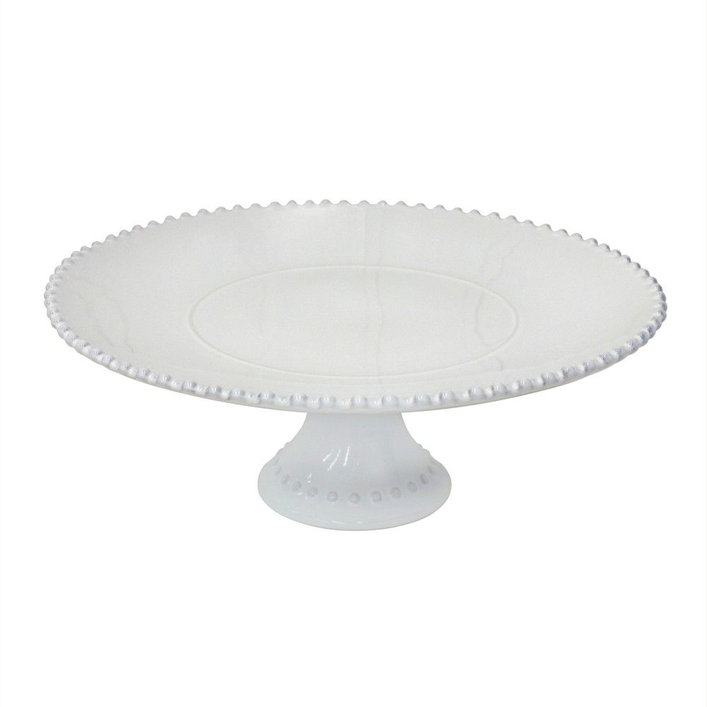 Costa Nova-FOOTED PLATE 13" PEARL cake stand