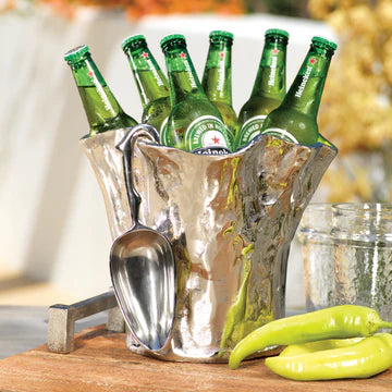 Zodax-Artisan Aluminum Ice Bucket with Scoop