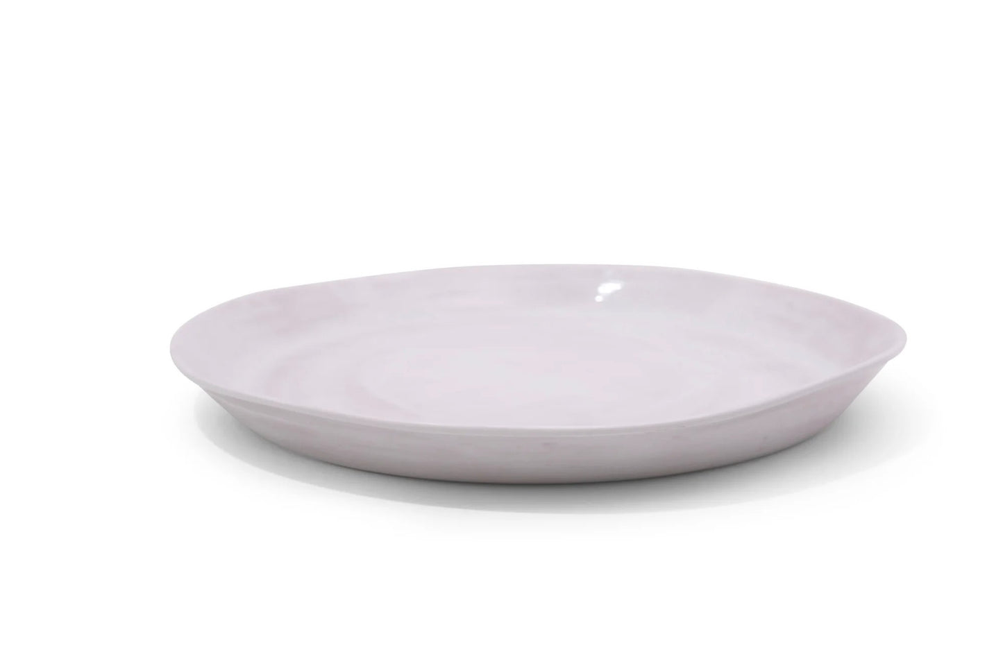 Relish-round serving platter stone