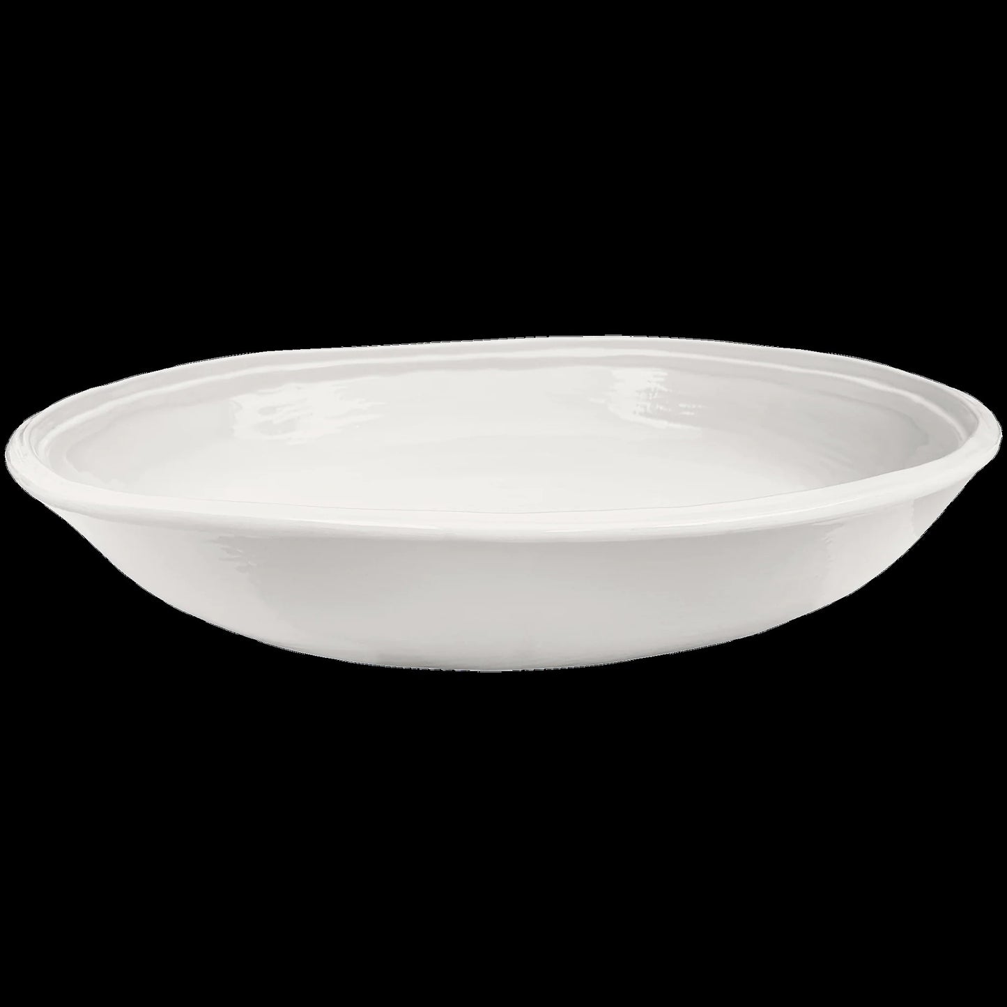 Relish-pasta bowl double lined cream