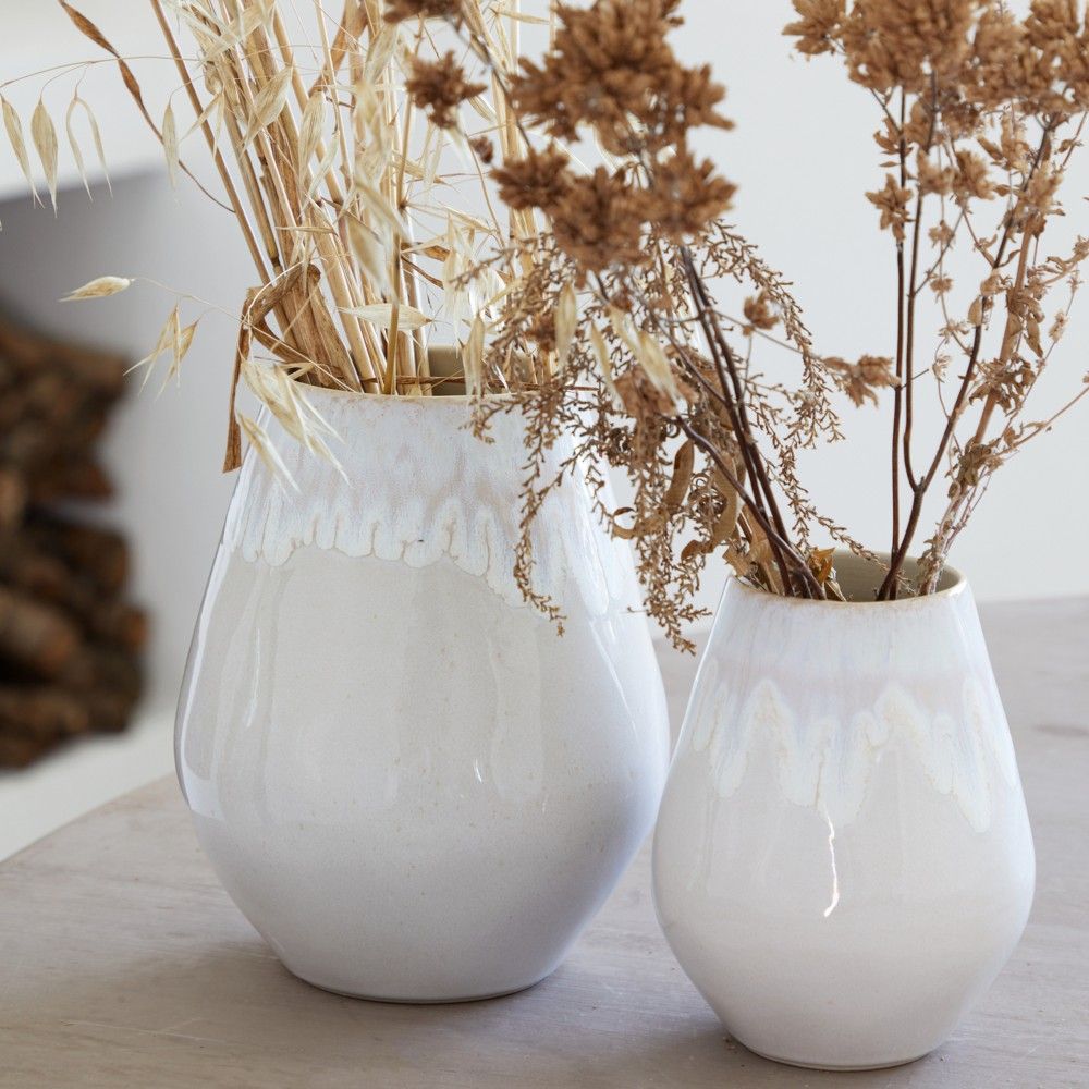 Costa Nova-OVAL VASE 8" BRISA
