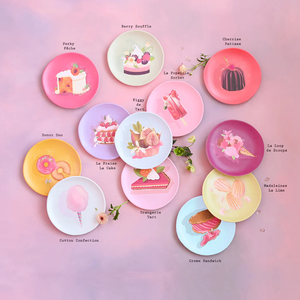 Glitterville-Patisserie plates