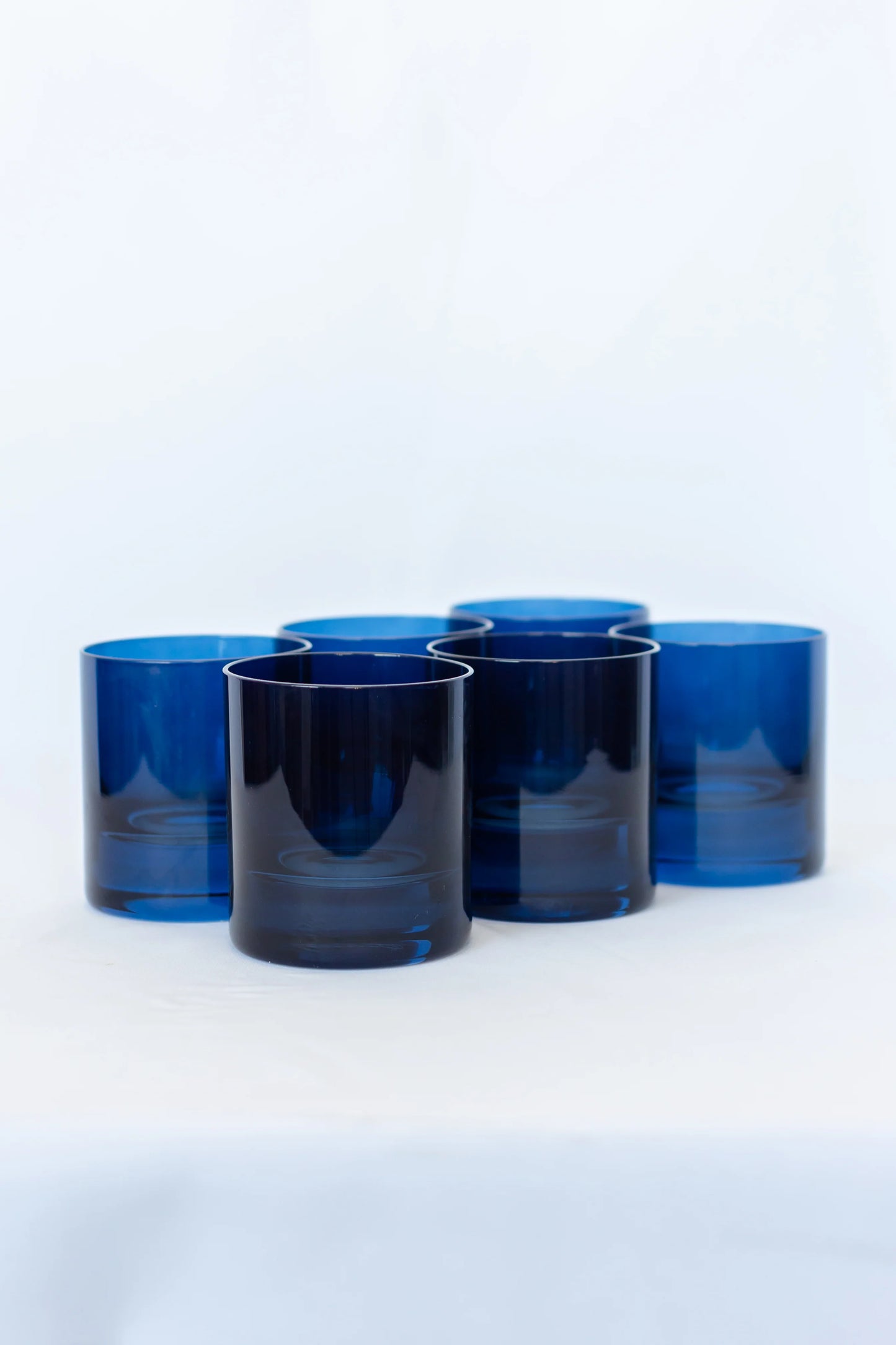 Estelle-COLORED ROCKS GLASS - SET OF 6