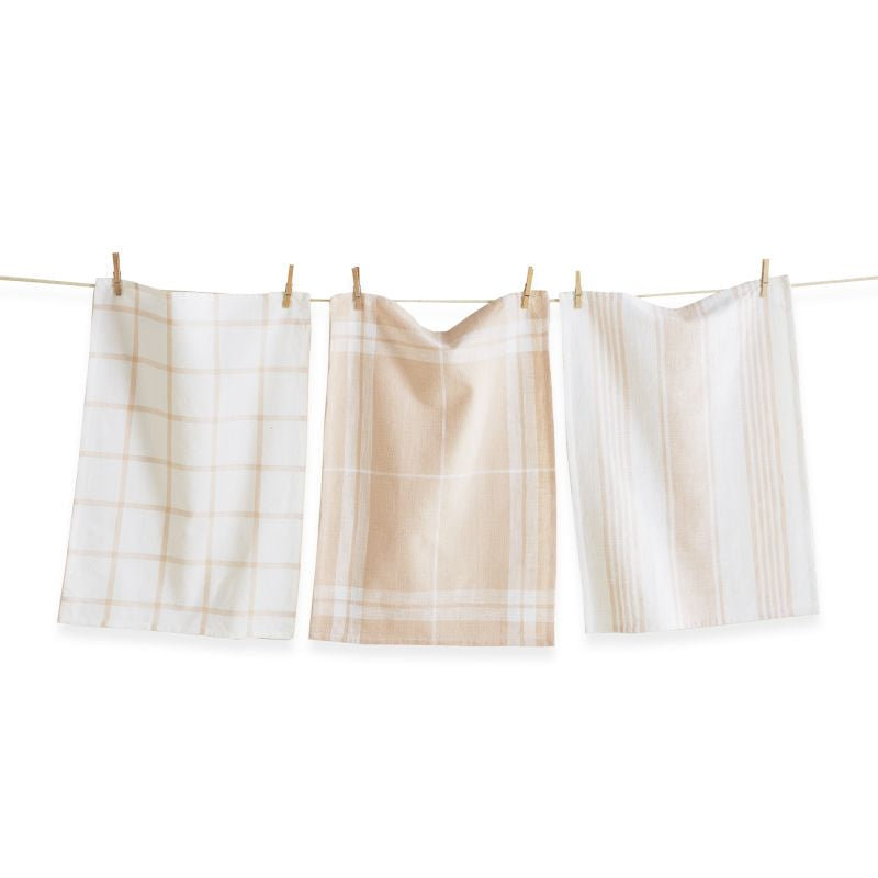 Tag-Classic Dish Towels set of 3 Blush
