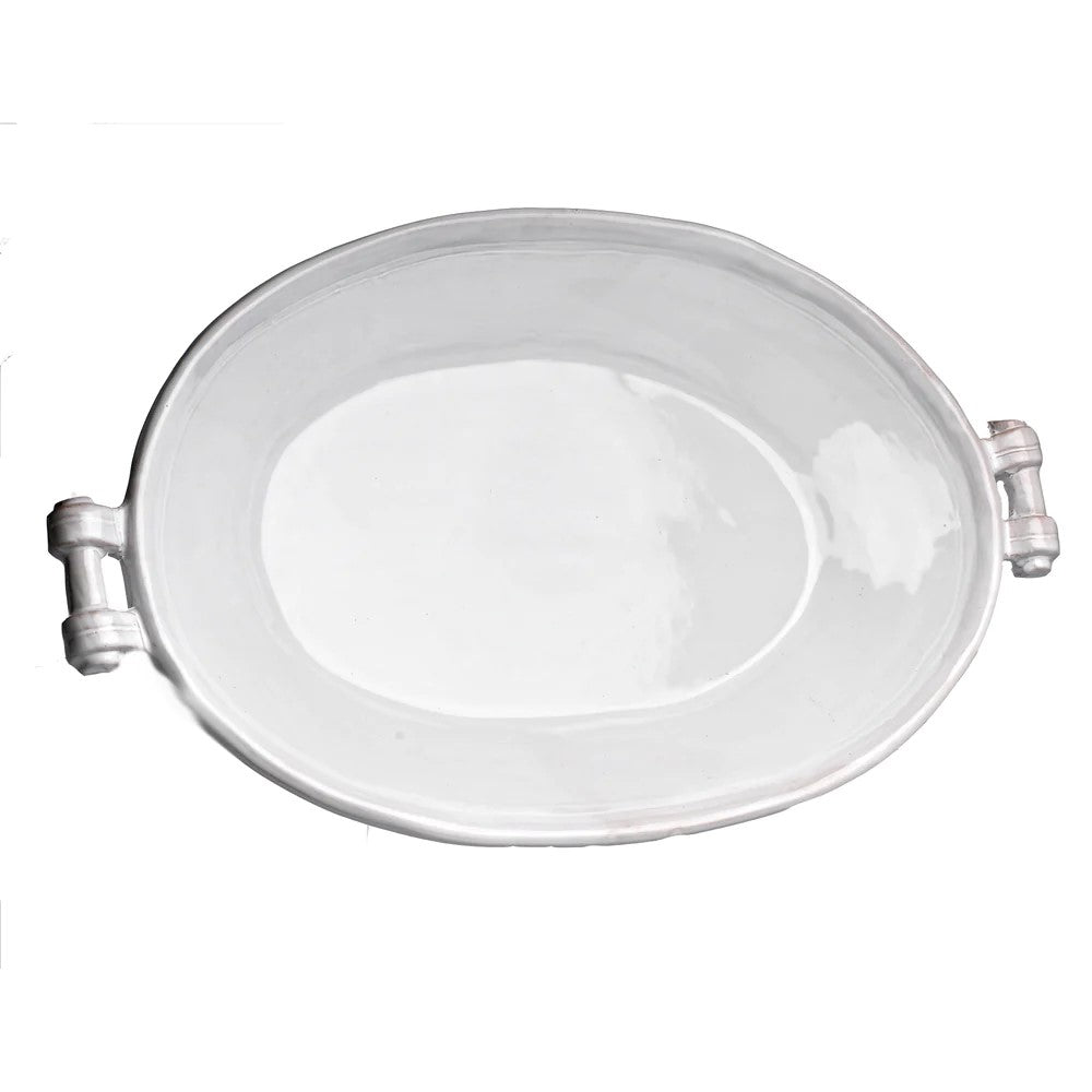 Abigail’s-Casa Bianca Platter, Oval Shape, Large