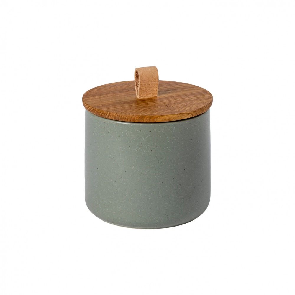 Casafina-Pacifica 6" canister with wood top