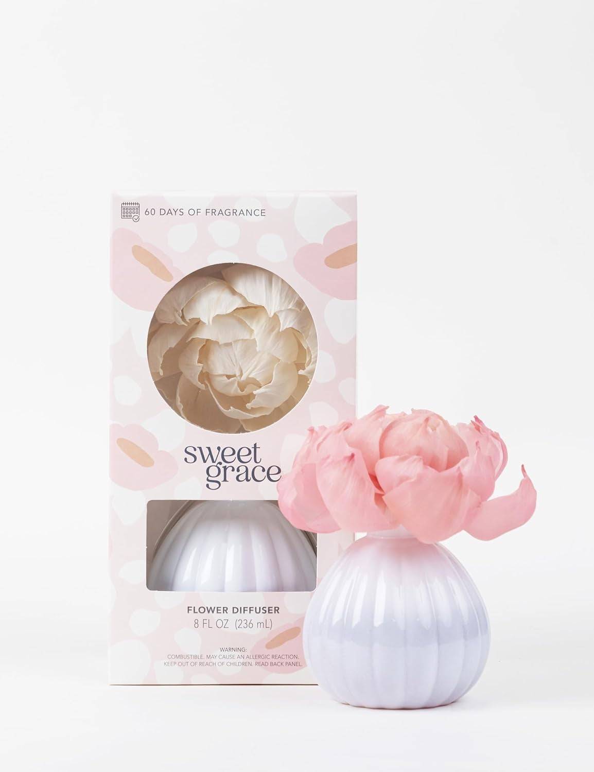 Sweet Grace-Flower Diffuser (White)