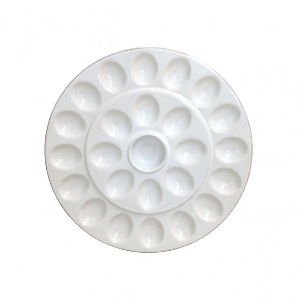 Casafina-Cook & Host Egg Platter White