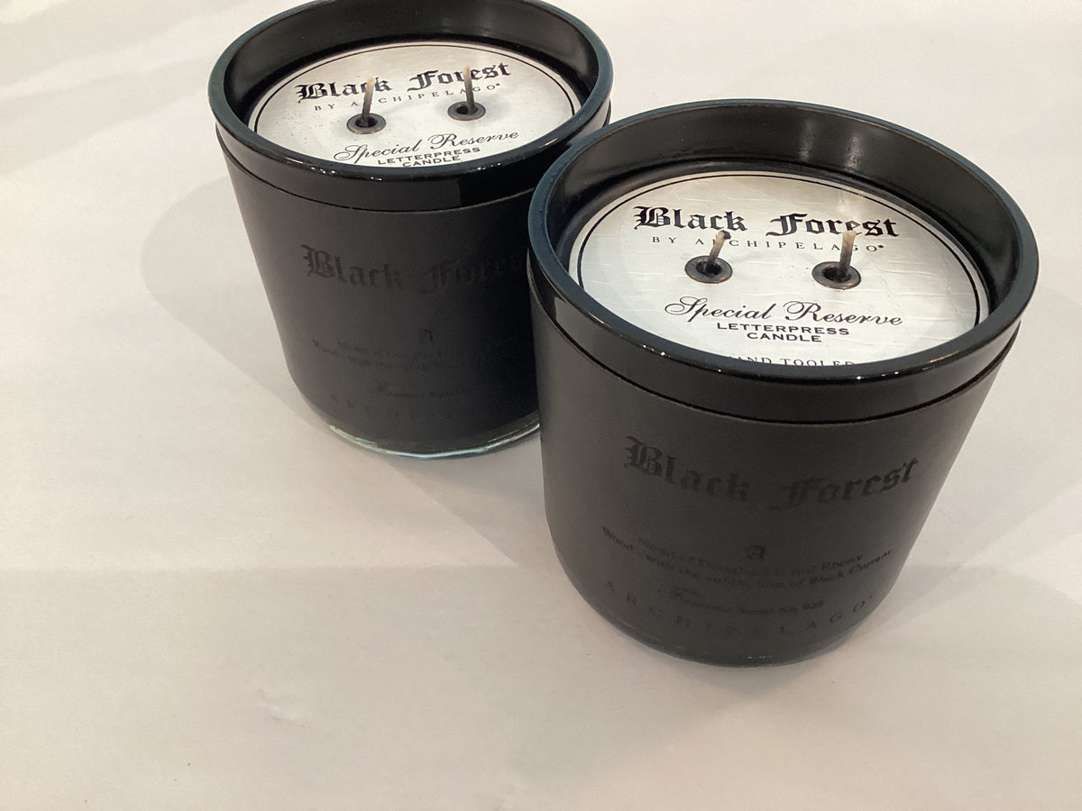 Archipelago-Two wick Black Forest Candle 12 oz
