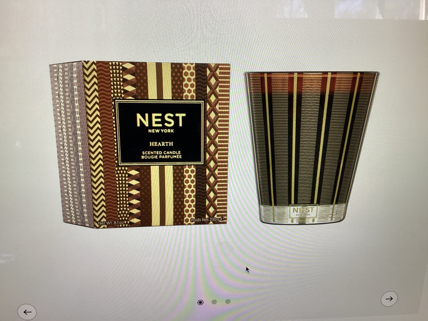 Nest-hearth classic candle