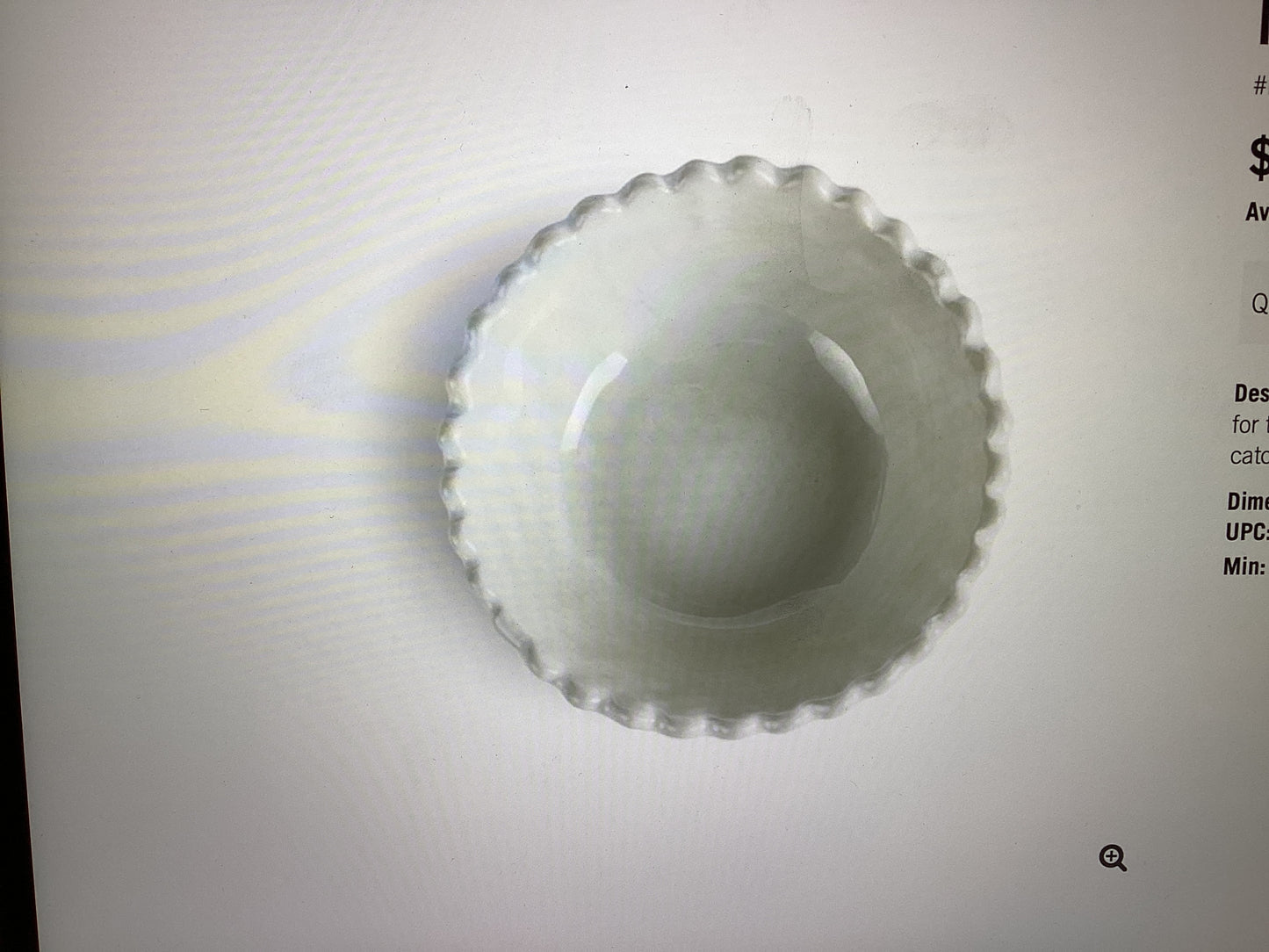 Napa-Maddie mini bowl white