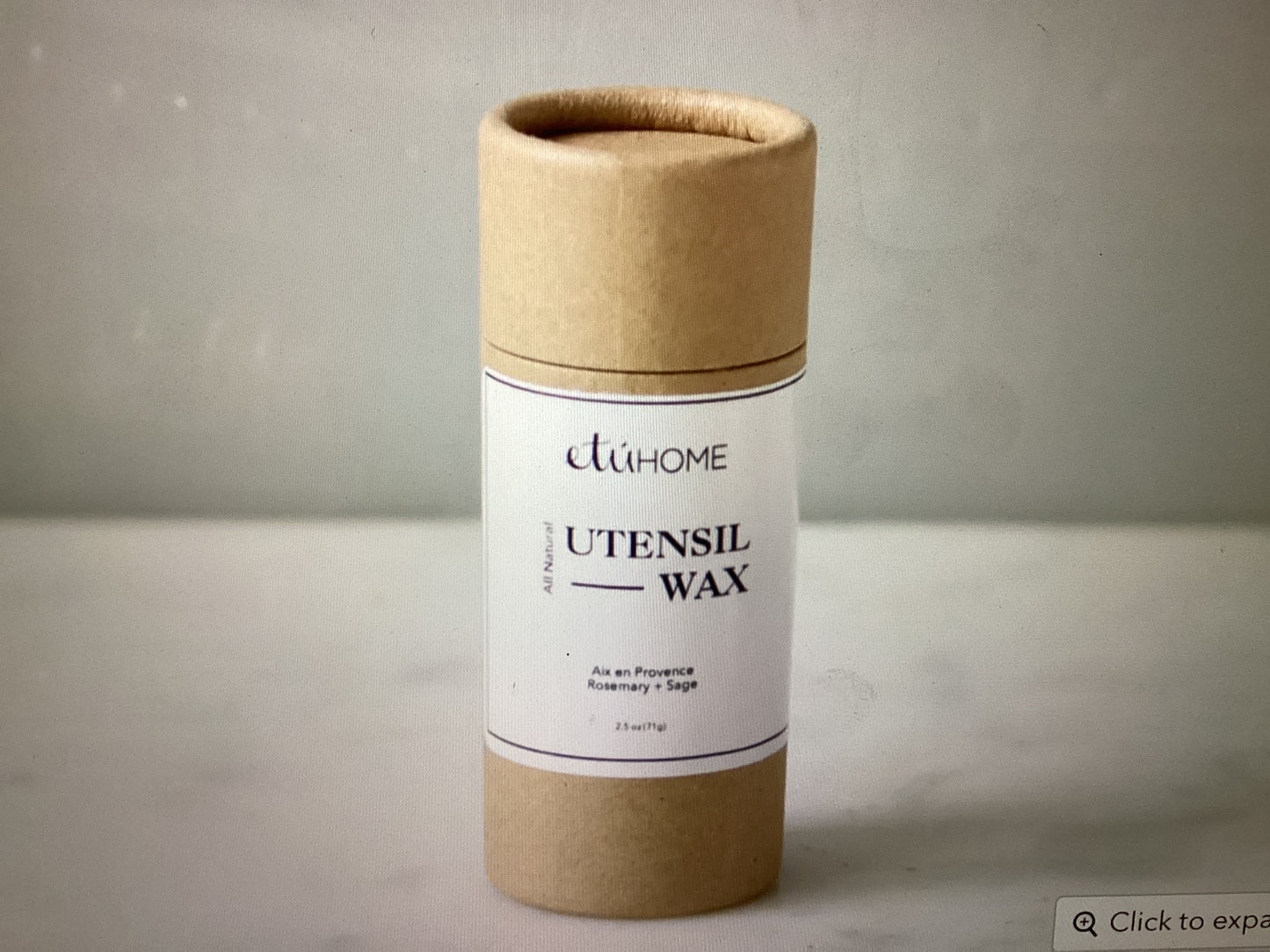 Etù home-utensil wax