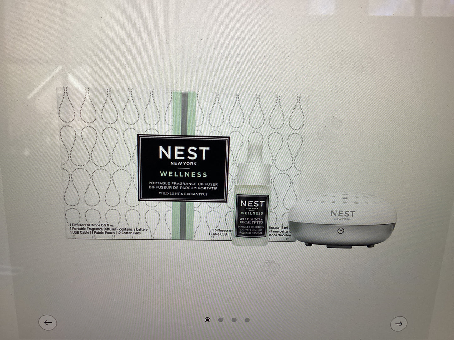 Nest-portable diffuser set