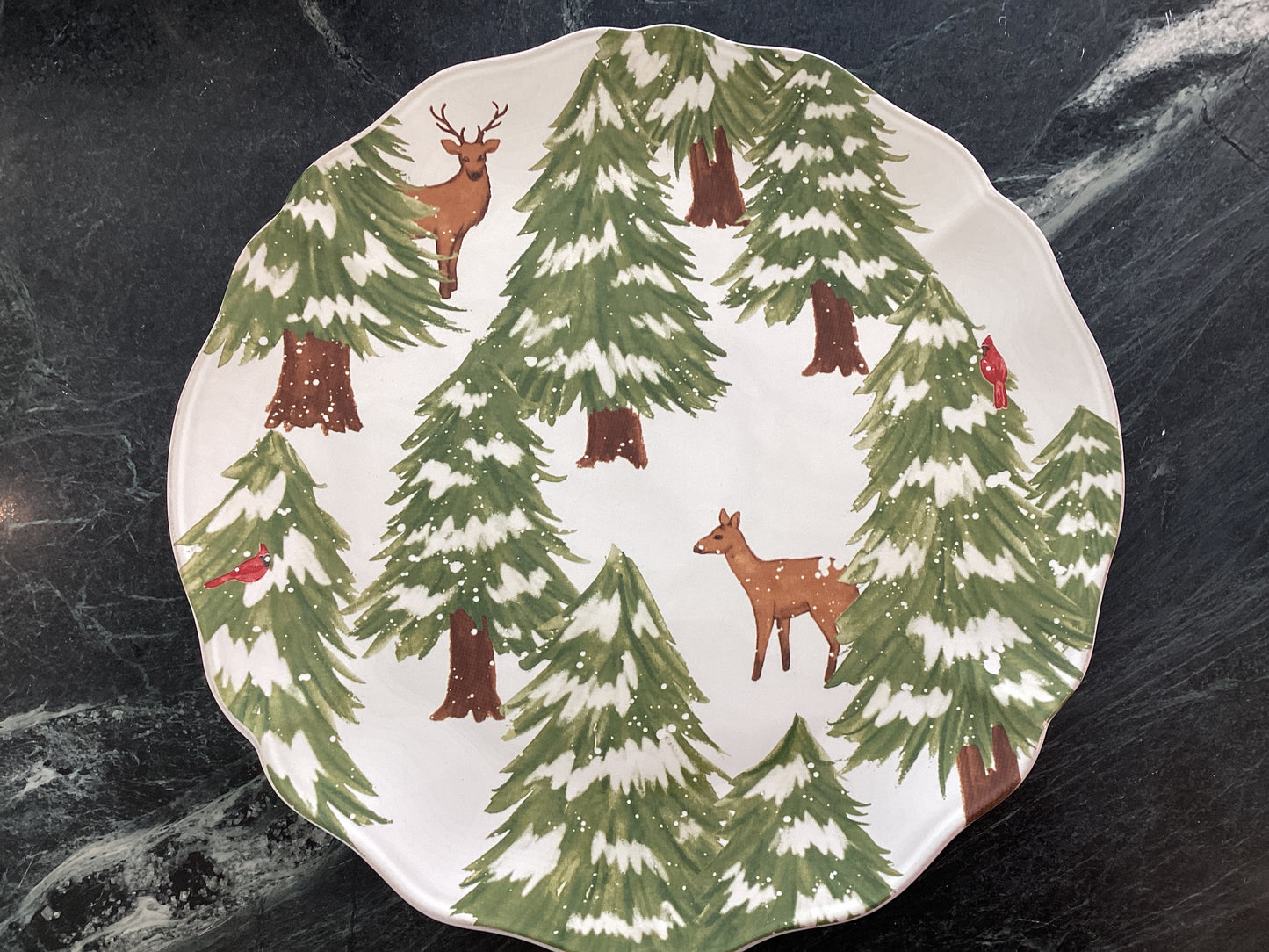 Casafina-Nutcracker charger plate 33cm