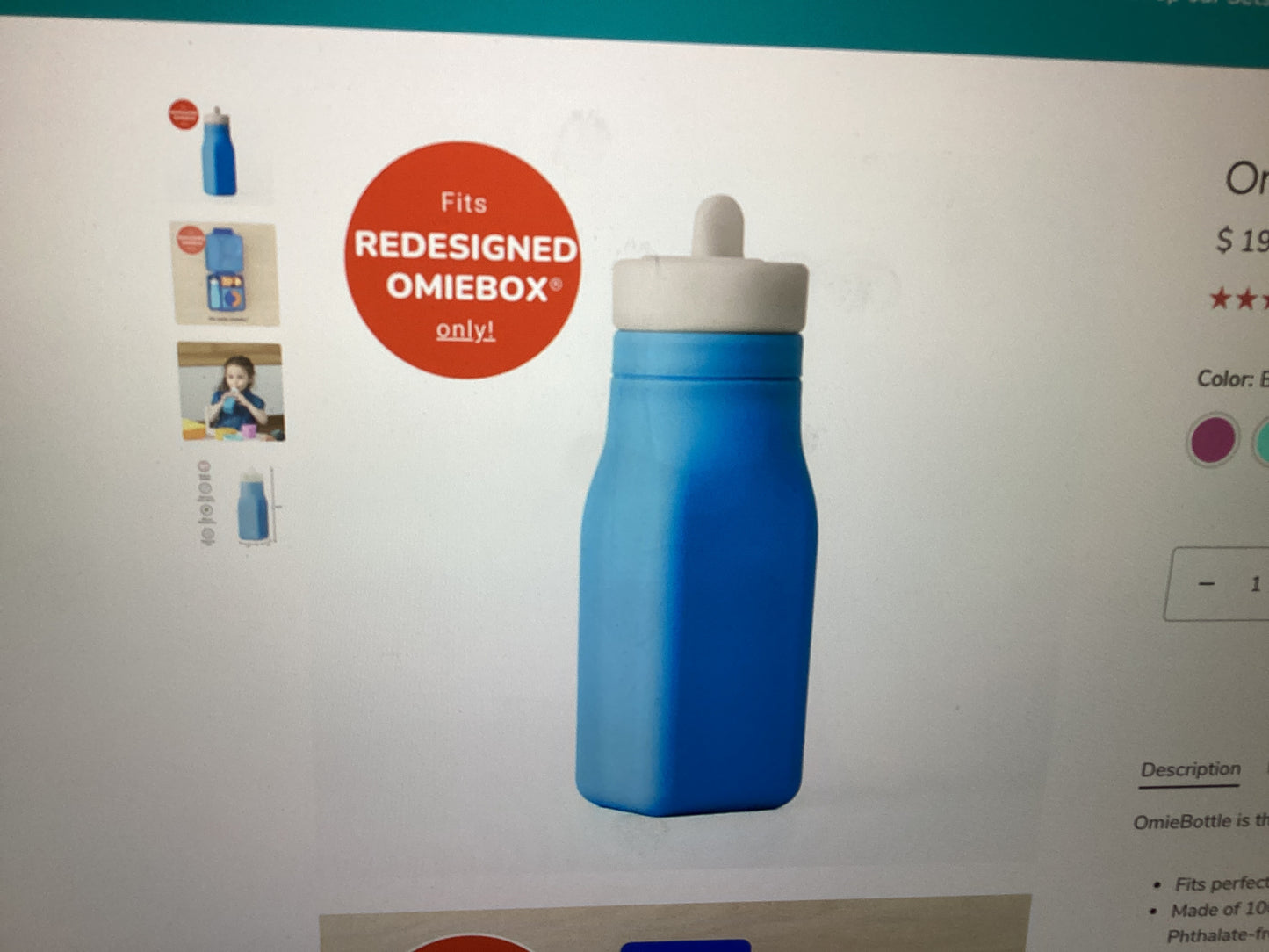 Omie-bottle blue