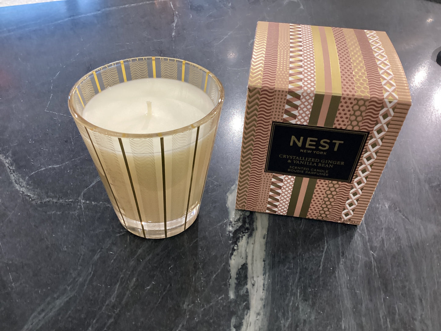 Nest-crystallized ginger & vanilla