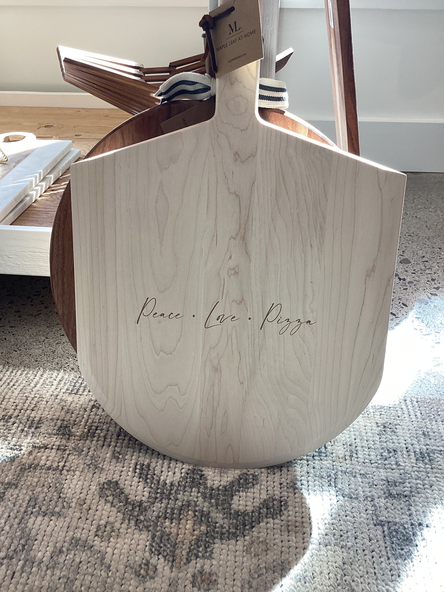 Maple Leaf at Home-Pizza board