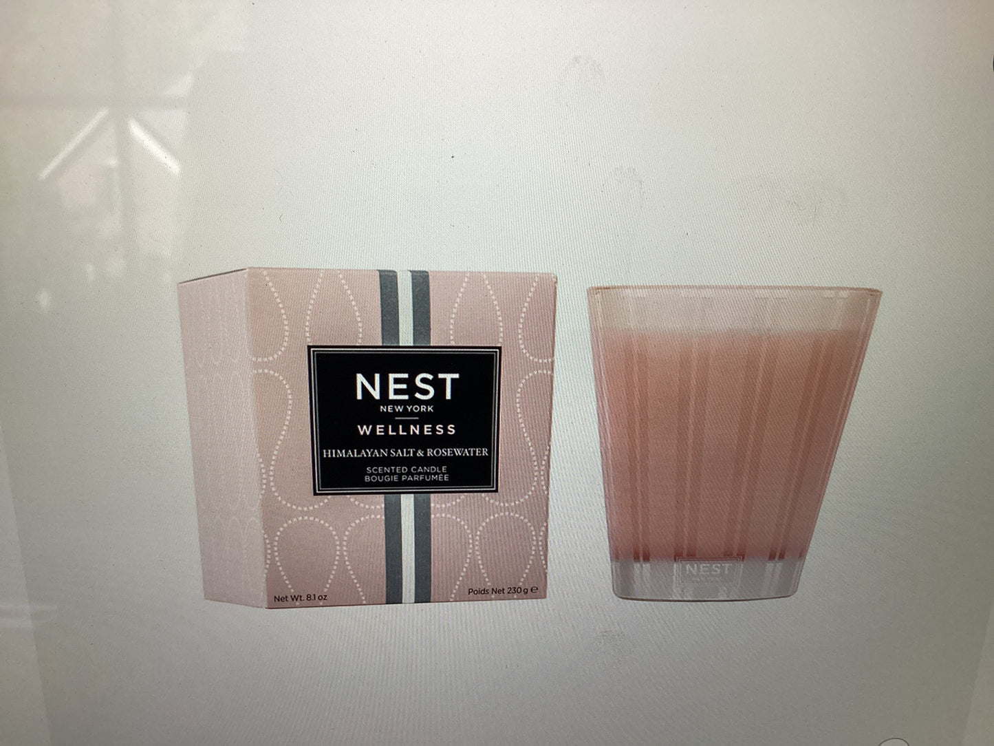 Nest-Himalayan salt & Rosewater classic candle