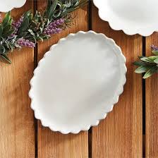 Napa-Maddie oval tray white