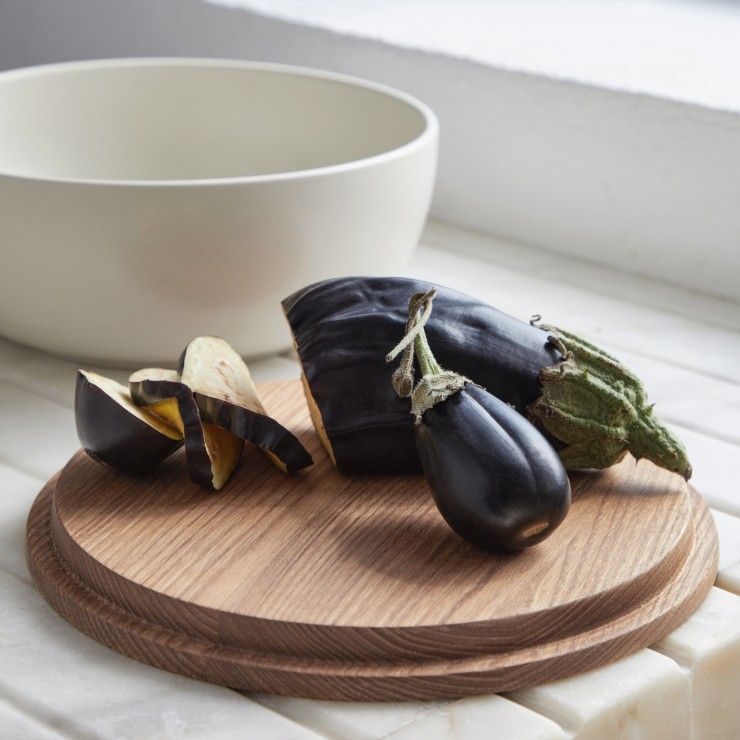 Casafina-Pacifica 10" serving bowl with wood top