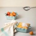Casafina Cook & Host-Ruffled Square Baker Small in blue