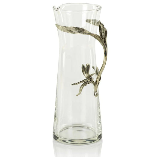 Zodax-pewter dragonfly pitcher