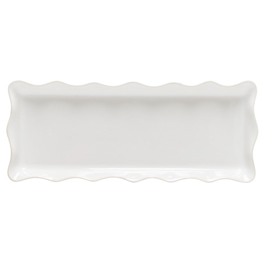 Casafina Cook & Host-Ruffled Rectangular Tray