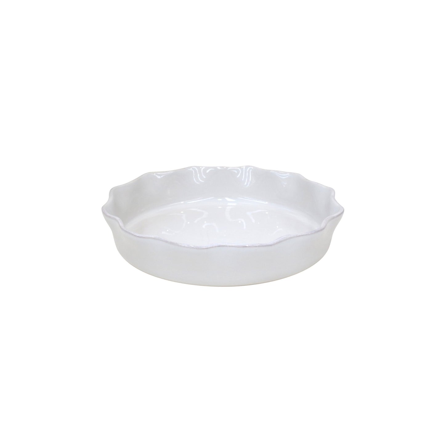 Casafina Cook & Host-Ruffled Pie Dish RfF784-white