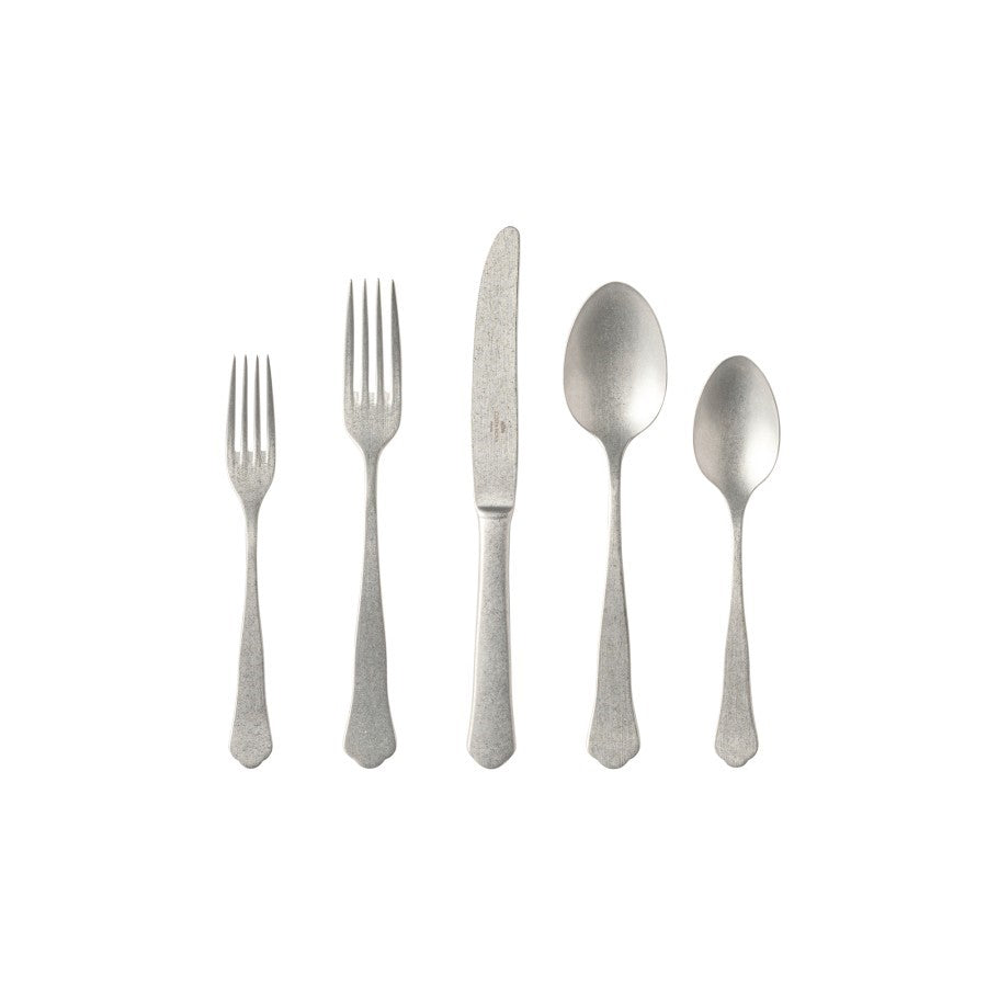 Costa nova-prado vintage brushed flatware set