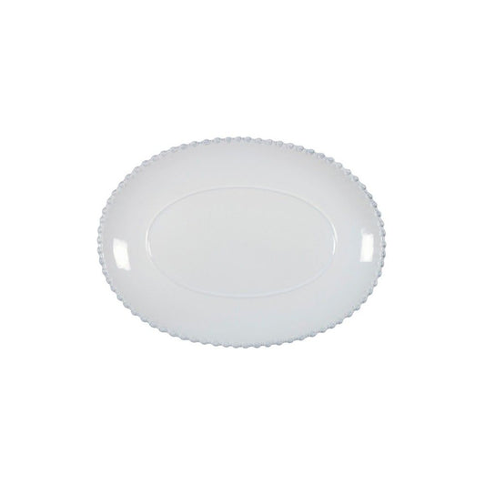 Costa Nova-OVAL PLATTER 14" PEARL