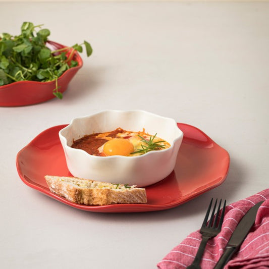 Casafina Cook & Host-Ruffled Pie Dish small 17cm