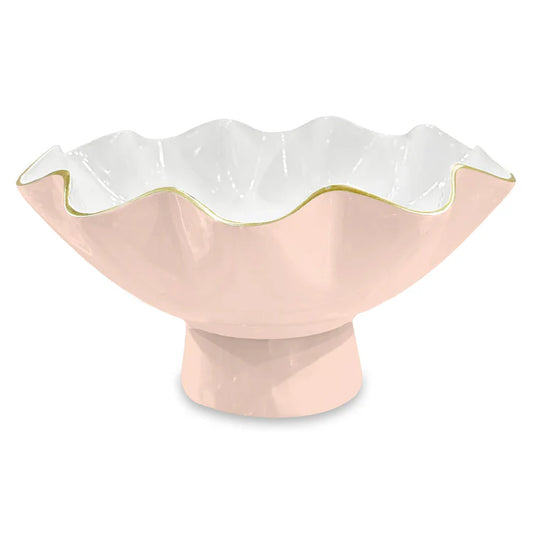 Beatriz Ball-ENCANTO Carola Small Pedestal (Camellia and White)
