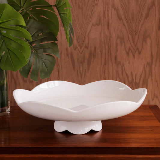 Beatriz Ball-Vida Amelia Pedestal Cake Plate/White