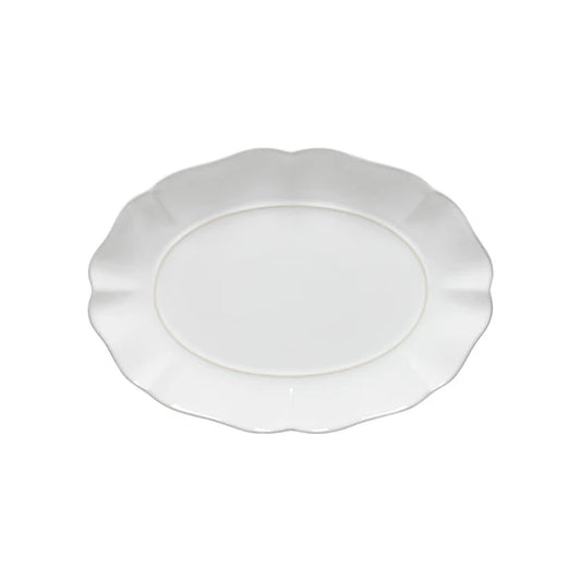 Costa Nova-Rosa small oval platter 12.25"