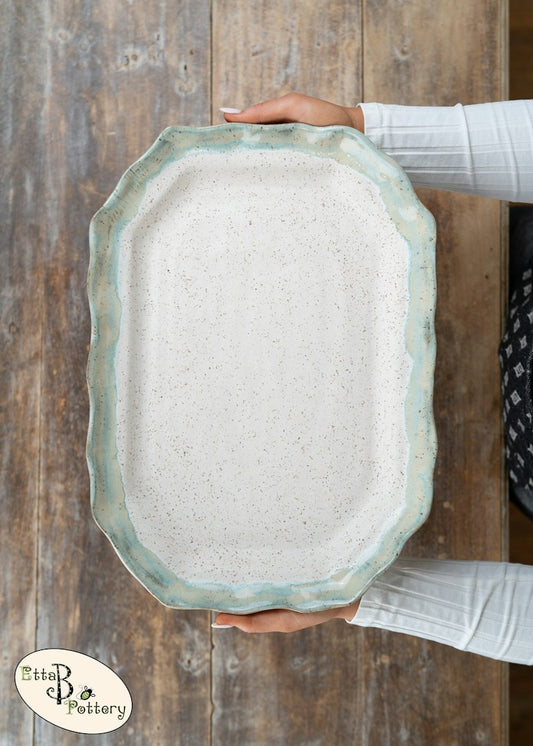 Etta B- Hostess Tray Botanical