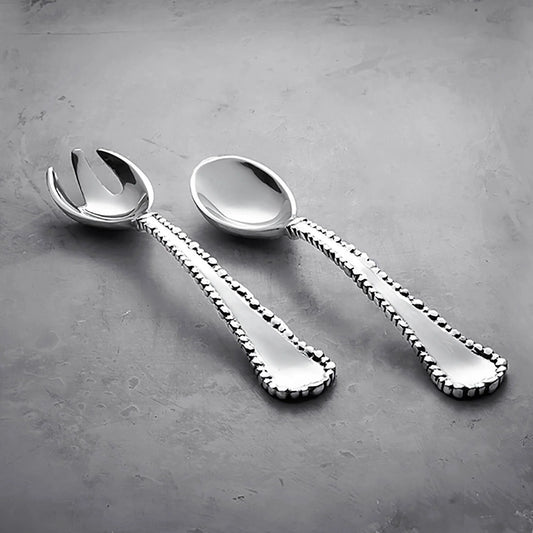 Beatriz Ball-ORGANIC PEARL Large Salad Servers