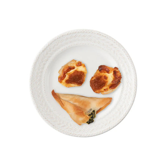 Juliska-Le Panier Side/Cocktail Plate Whitewash