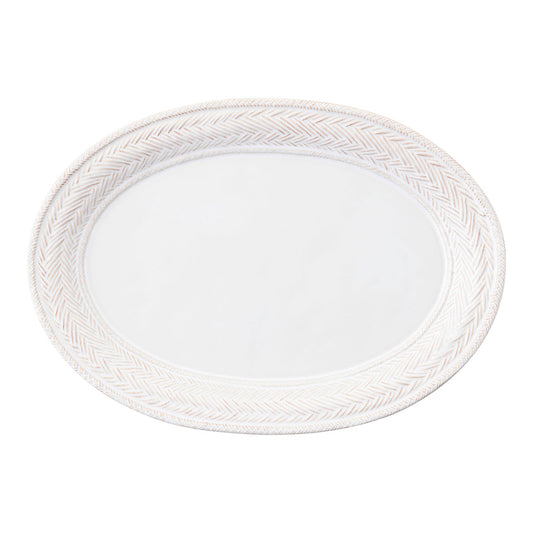 Juliska-Le Panier 17" Platter whitewash