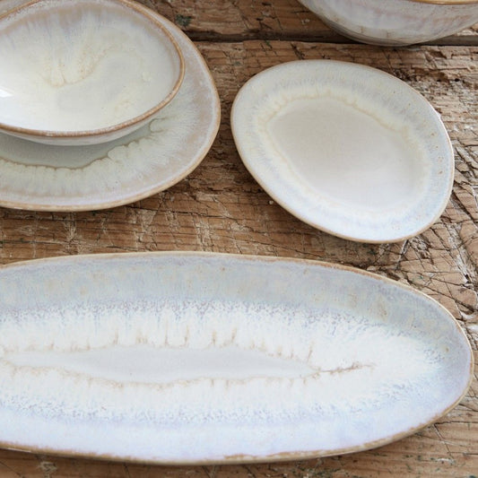 Costa Nova-OVAL PLATE/PLATTER 10" BRISA
