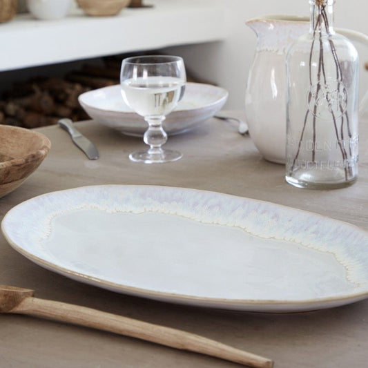 Costa Nova-OVAL PLATTER 16" BRISA