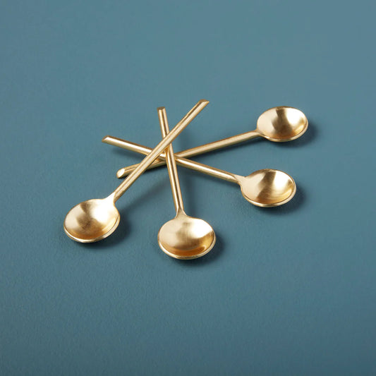 Be Home - Gold Mini Spoon set of 4