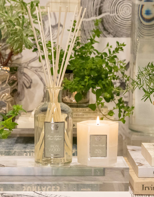 Antica-Ironwood candle