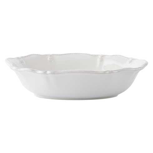 Juliska- Berry & Thread  12" Oval Serving Bowl - Whitewash