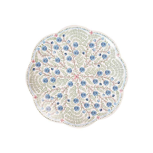 Juliska-Villa Seville Scalloped Dessert/Salad Plate - Chambray
